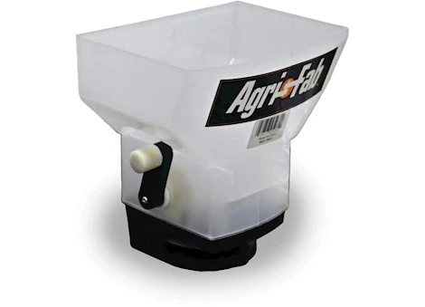 Agri-Fab Inc HAND-HELD SPREADER, PREASSEMBLED, BLACK/WHITE