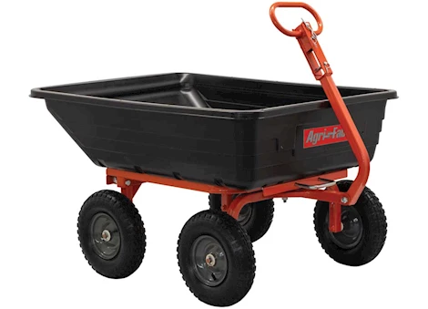 Agri-Fab Inc FOUR WHEEL GARDEN CART, 500LB TOW CAPACITY, 13IN X 4IN KNOBBY TRAD TIRES