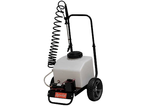 Agri-Fab Inc PUSH/PULL SPRAYER, 6 GAL, 12V BATTERY OPERATED, BLACK/WHITE
