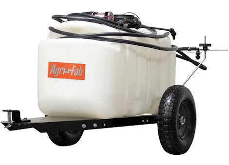Agri-Fab Inc TOW SPRAYER, 25 GAL, 13IN PNEUMATIC WHEELS, BLACK