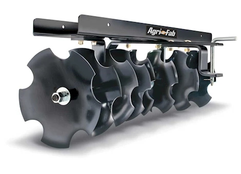 Agri-Fab Inc SLEEVE HITCH DISC CULTIVATOR, 11IN STEEL DISCS, BLACK
