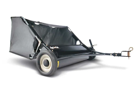 Agri-Fab Inc TOW LAWN SWEEPER, 42IN, SEMI-PNEUMATIC WHEELS, BLACK