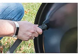 Agri-Fab Inc Steel roller, black