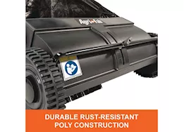 Agri-Fab Inc Push lawn sweeper, 26in, plastic wheels, black