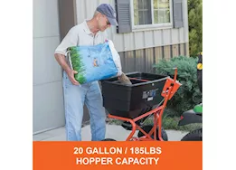 Agri-Fab Inc Tow spreader, 185lb, orange/black