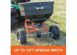 Agri-Fab Inc Tow spreader, 185lb, orange/black
