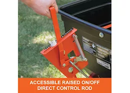 Agri-Fab Inc Tow spreader, 185lb, orange/black