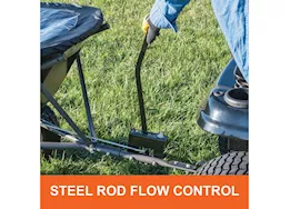Agri-Fab Inc Tow spreader, 130lb, orange/black