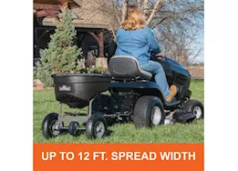 Agri-Fab Inc Tow spreader, 130lb, orange/black