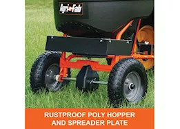 Agri-Fab Inc Tow spreader, 110lb, orange/black