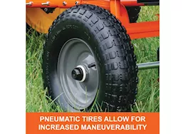 Agri-Fab Inc Tow spreader, 110lb, orange/black
