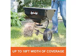 Agri-Fab Inc Push spreader deluxe, 85lb, black