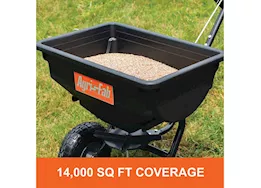 Agri-Fab Inc Push spreader pro, 85lb, black