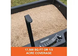 Agri-Fab Inc Tow drop spiker/speeder/spreader, 100lb, black