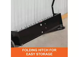 Agri-Fab Inc Spike aerator, 40in, 12 gauge steel, black