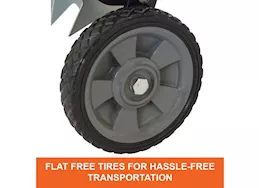Agri-Fab Inc Spike aerator, 40in, 12 gauge steel, black
