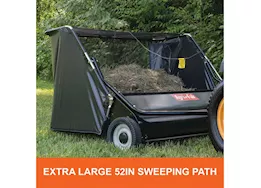 Agri-Fab Inc Lawn sweeper, 52in, black