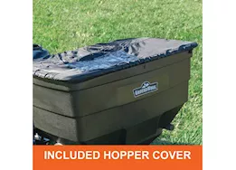 Agri-Fab Inc Lawn & garden tow spreader, 185lb, orange/black