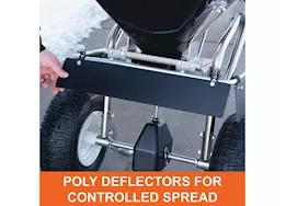 Agri-Fab Inc Commercial push spreader, 70 lb, black