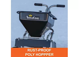 Agri-Fab Inc Commercial push spreader, 70 lb, black
