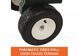 Agri-Fab Inc Commercial push spreader, 70 lb, black