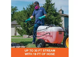 Agri-Fab Inc Tow sprayer, 45 gallon tank, black/white