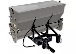 Agri-Fab Inc Drop spreader, 5 cu ft, 3-pt hitch, 350 lb capacity, stainless steel, silver
