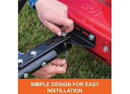 Agri-Fab Inc Zero turn hitch, black