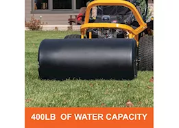Agri-Fab Inc Push/tow poly roller, 18in x 36in, 400lb capacity, black