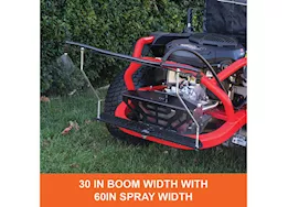 Agri-Fab Inc Zero turn sprayer, 15 gal, 60in spray width, black/white