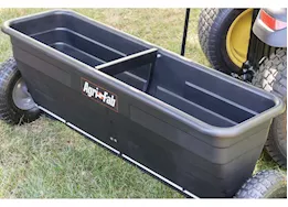 Agri-Fab Inc Tow drop spreader, 175lb, black