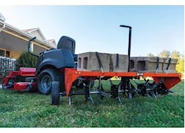 Agri-Fab Inc Plug aerator, 48in, flat free wheel type, orange
