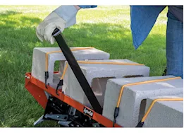 Agri-Fab Inc Plug aerator, 48in, flat free wheel type, orange