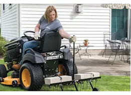Agri-Fab Inc Tine de-tacher, 40in tray, semi-pneumatic wheels, black