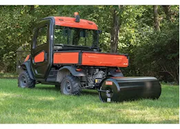 Agri-Fab Inc Steel tow roller, 24in x 60in, 1150 lb capacity, black