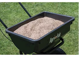 Agri-Fab Inc Push broadcast spreader, 85lb, black