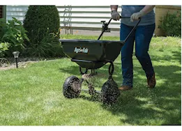 Agri-Fab Inc Push broadcast spreader, 85lb, black