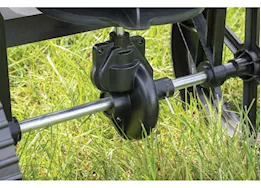 Agri-Fab Inc Deluxe push spreader, 50 lb, black