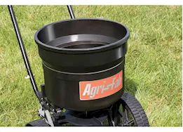 Agri-Fab Inc Deluxe push spreader, 50 lb, black