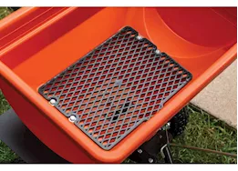 Agri-Fab Inc Ice melt spreader, 85lb, black/orange