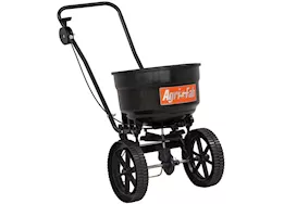 Agri-Fab Inc Deluxe push spreader, 50 lb, black