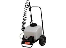 Agri-Fab Inc Push/pull sprayer, 6 gal, 12v battery operated, black/white