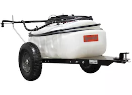 Agri-Fab Inc Tow sprayer, 15 gal, 13in pneumatic wheels, black