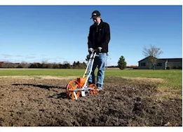 Agri-Fab Inc Garden seeder w/ 6 seed plates, orange/silver