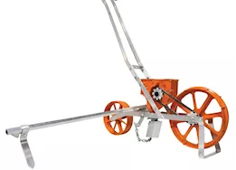 Agri-Fab Inc Garden seeder w/ 6 seed plates, orange/silver