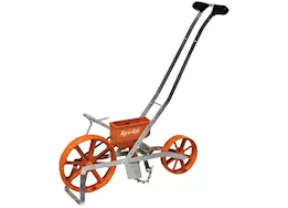 Agri-Fab Inc Garden seeder w/ 6 seed plates, orange/silver
