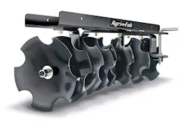 Agri-Fab Inc Sleeve hitch disc cultivator, 11in steel discs, black