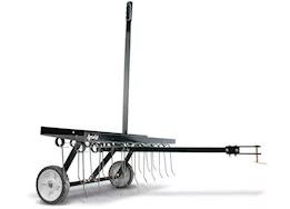 Agri-Fab Inc Tine de-tacher, 40in tray, semi-pneumatic wheels, black