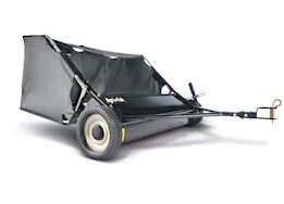 Agri-Fab Inc Tow lawn sweeper, 42in, semi-pneumatic wheels, black