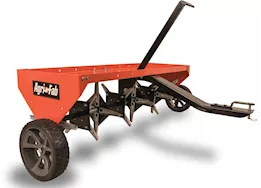 Agri-Fab Inc Plug aerator, 48in, flat free wheel type, orange